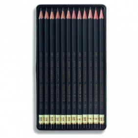 Ołówki grafitowe 8B-2H Toison D'Or 1900, 12 sztuk (1912)
